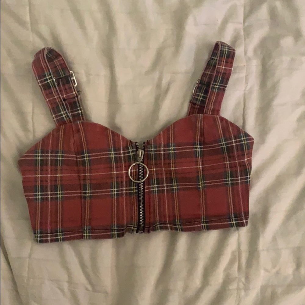 3 for $20 | Forever 21 | Plaid croptop